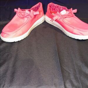 Pink Casual Slip-On Shoes